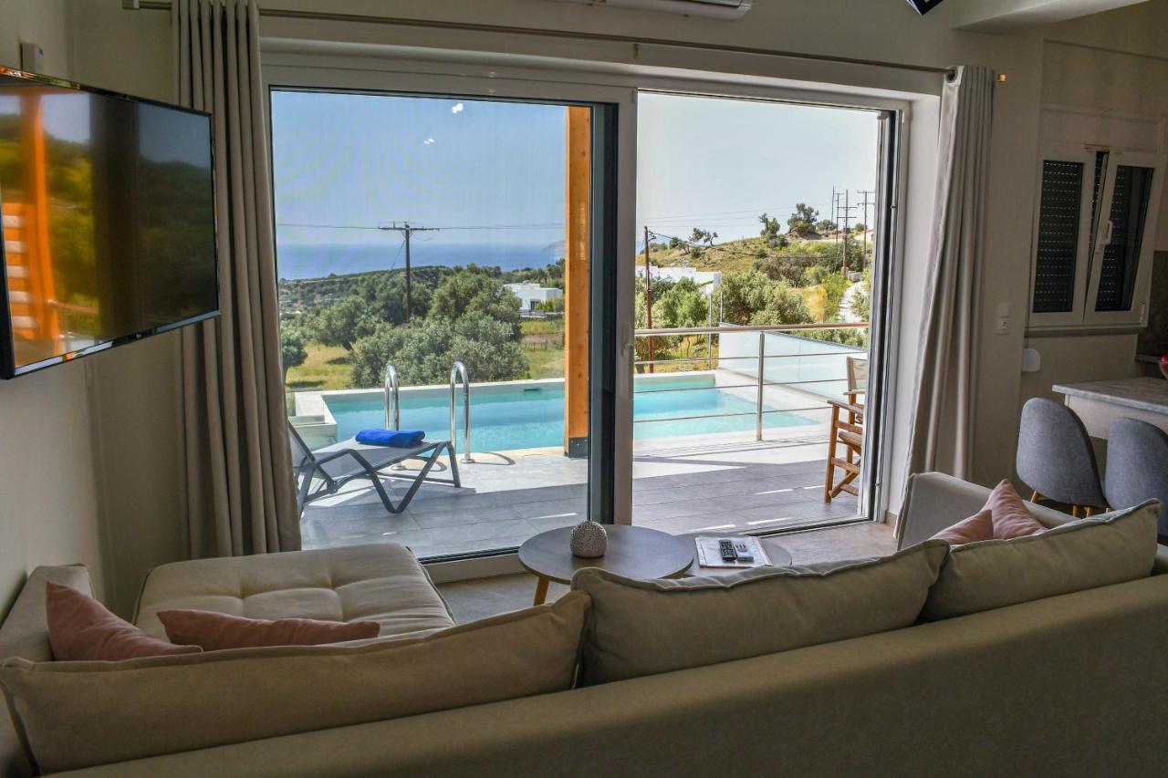 Vrachos Luxury Home 2 Agia Galini  Ngoại thất bức ảnh