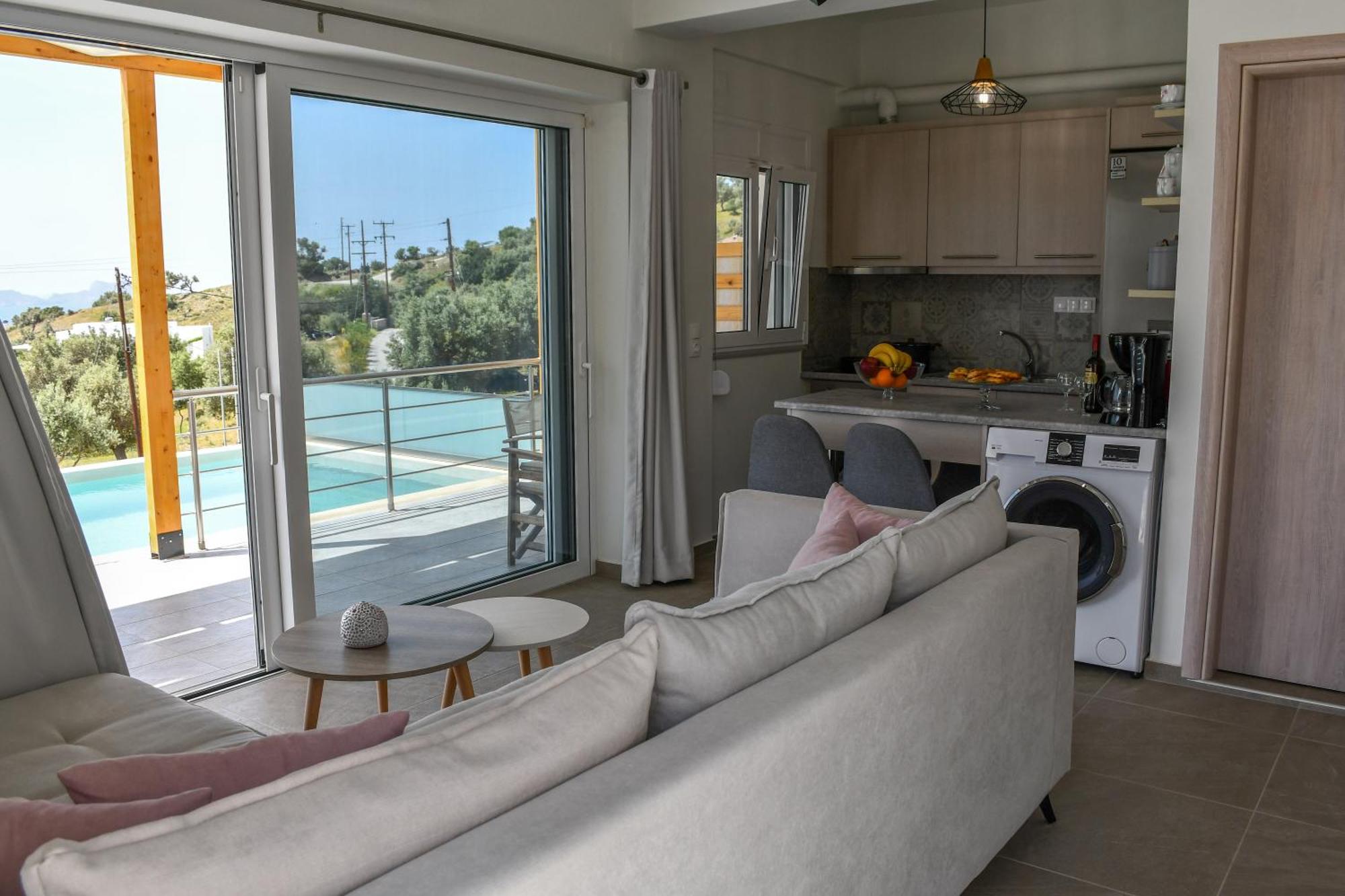Vrachos Luxury Home 2 Agia Galini  Ngoại thất bức ảnh